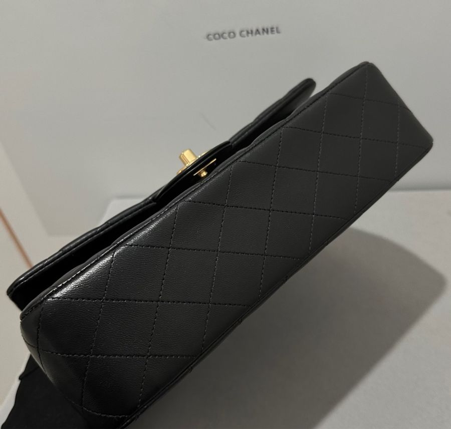 Chanel  Lambskin CF25 金扣-6