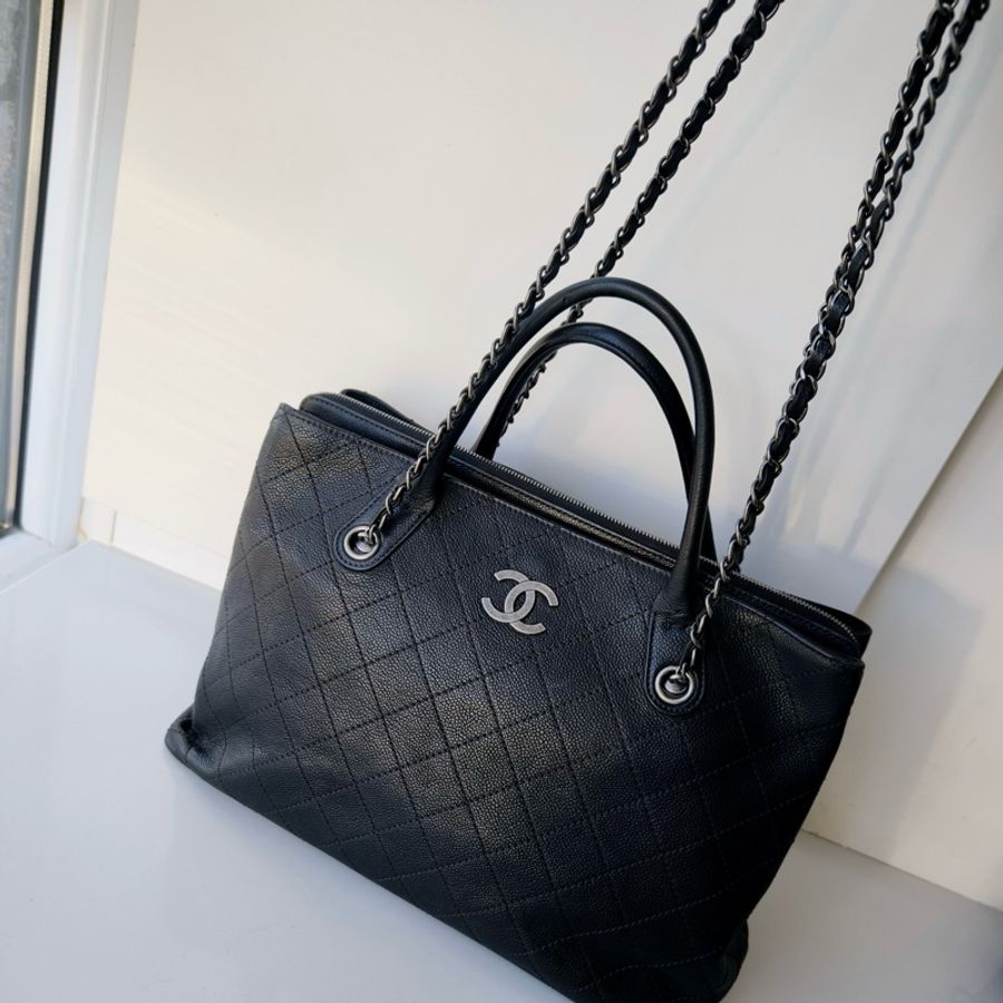 Chanel 牛皮2 Way Bag-3