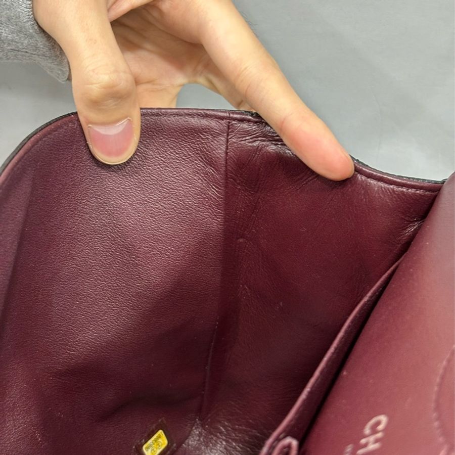 CHANEL A58600 黑色 荔枝皮 銀釦 Coco 30 Jumbo CF30-29