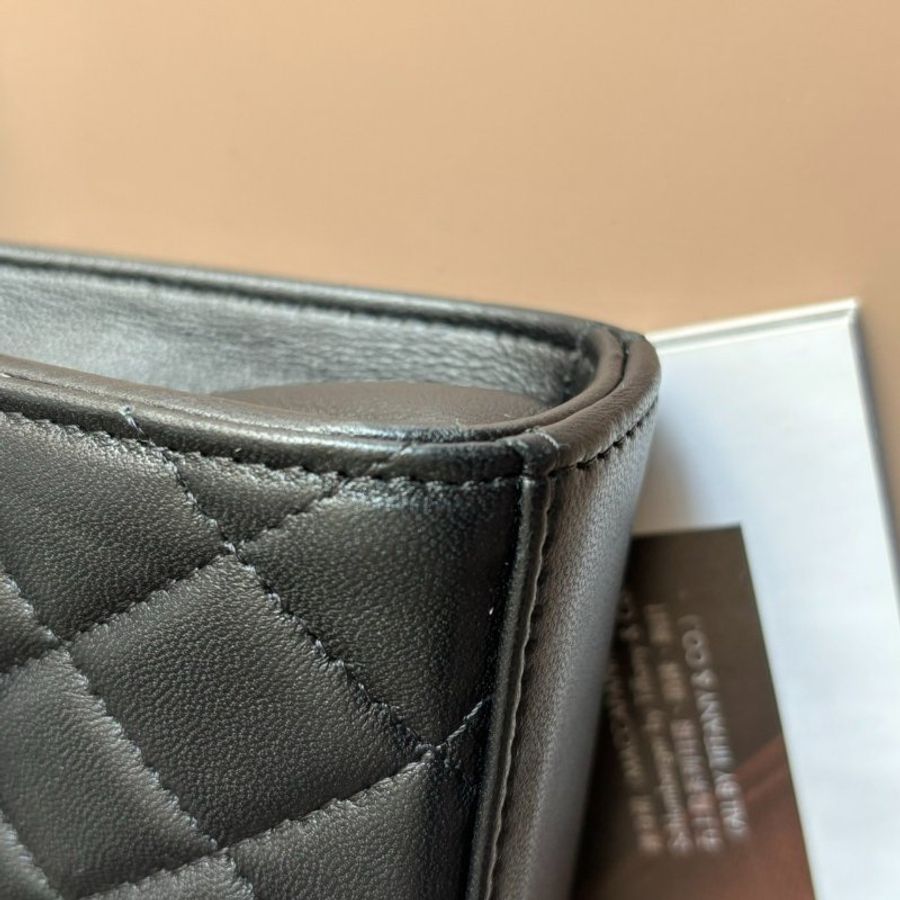 ::CHANEL:: AP2945 琺瑯圖形點綴提把手提 斜背二用包-13