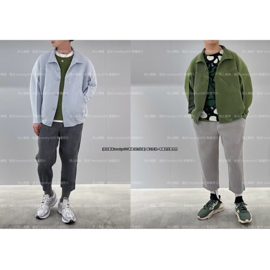 (全新) HOMME PLISSE季節黃立領造型外套 2號 ISSEY MIYAKE 三宅一生 專櫃正品-4