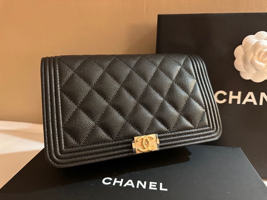 全新 Chanel boy woc 2023八月德國購買-0