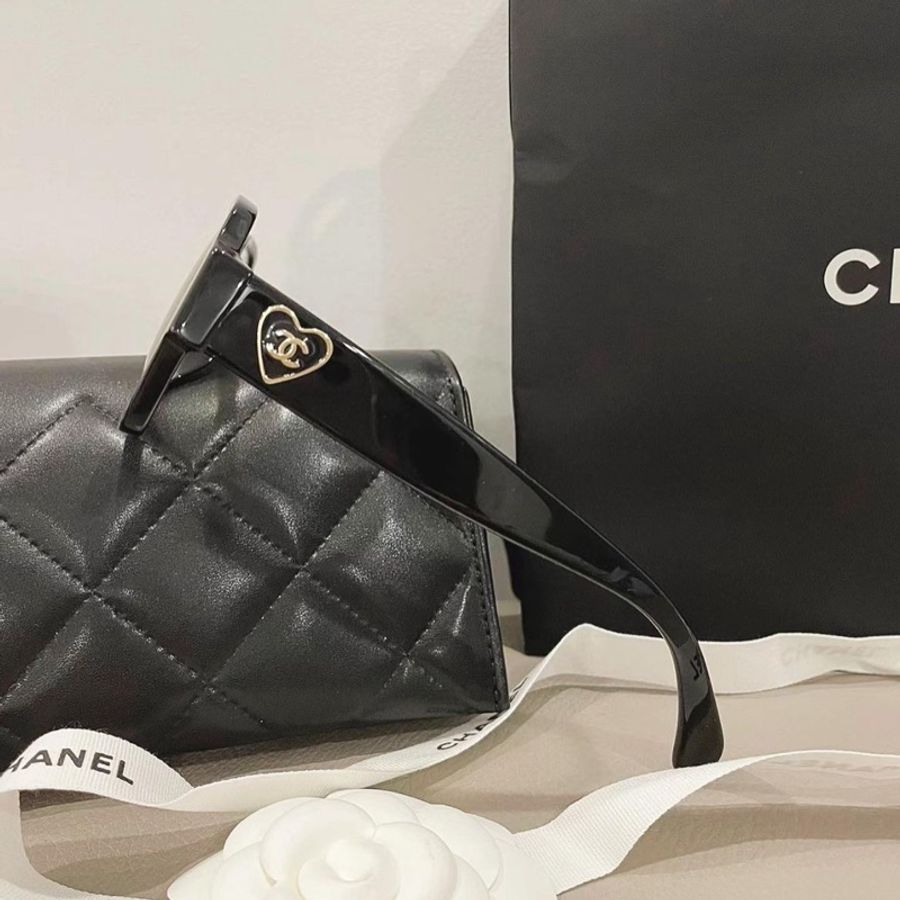 Chanel ch3438 權志龍同款愛心方框平光眼鏡 可配度數-4