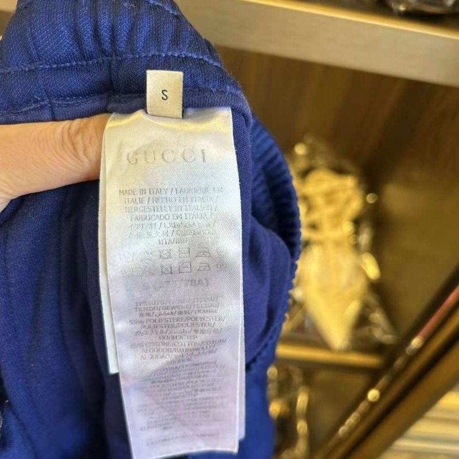 Gucci 運動褲 S號腰部有鬆緊 原價3萬8左右-3