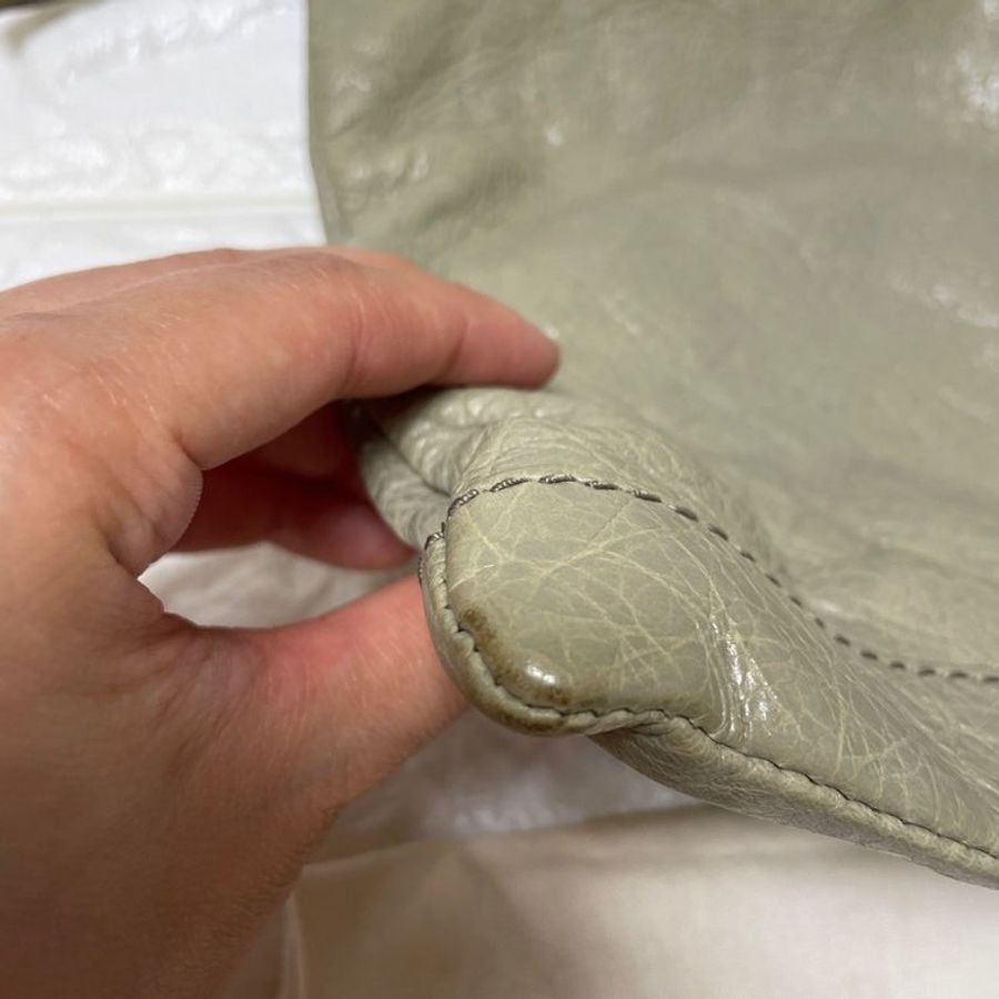 Balenciaga LEATHER CLUTCH BAG-4