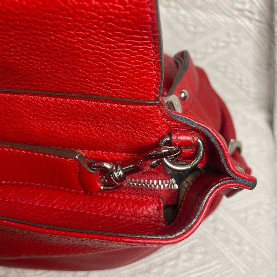 Salvatore Ferragamo SOFIA LEATHER SATCHEL-11