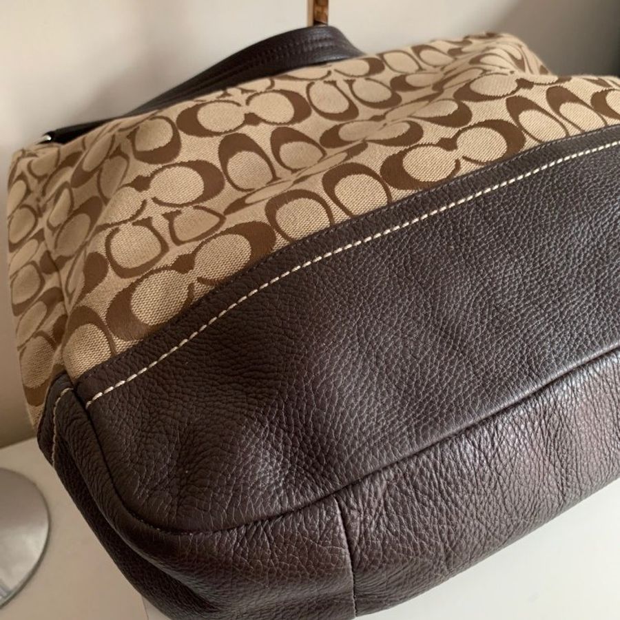 Coach CLOTH HANDBAG-5