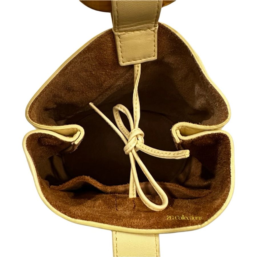 Drop Bucket Bag 米色-6