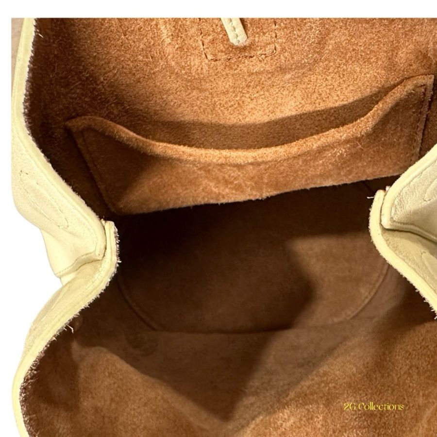 Drop Bucket Bag 米色-7