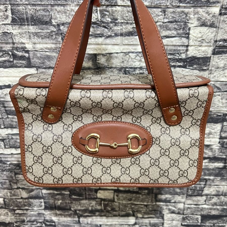 Gucci 馬蹄手提包-0