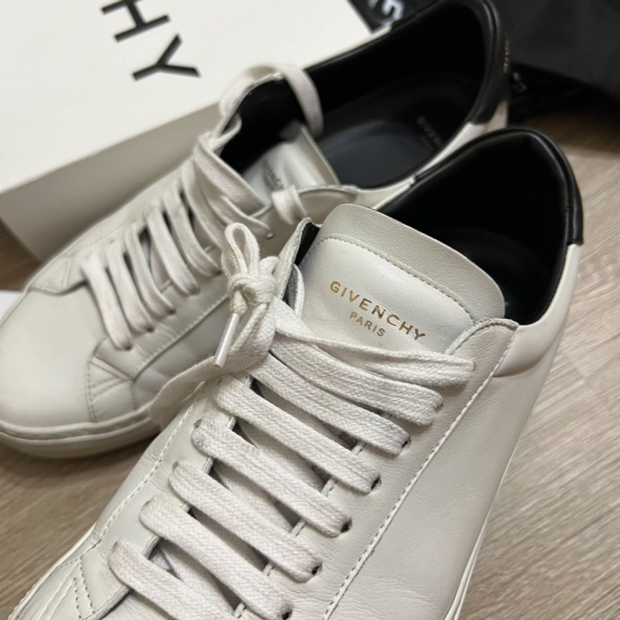 瑞奇二手精品 Givenchy 小白鞋 41  全配-1