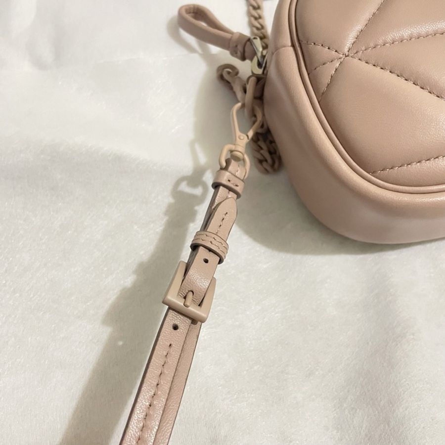 正品 Prada 經典浮雕LOGO迷你兩用相機包-5