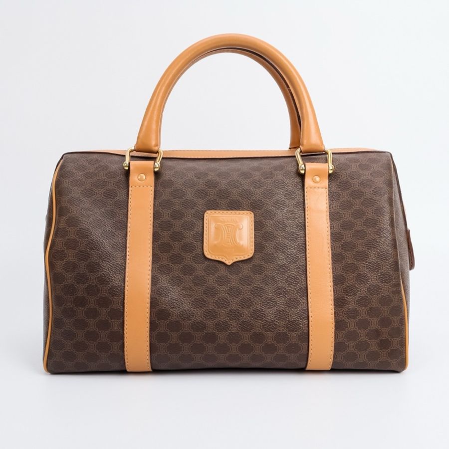 Celine vintage 老花波士頓包🤎-0