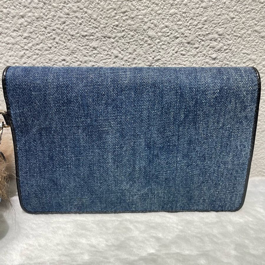 Miumiu單寧牛仔鏈條包-1
