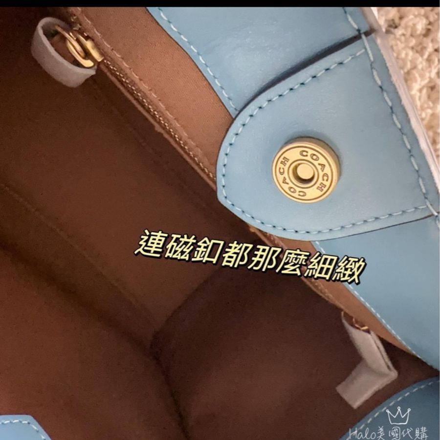 Coach filed 22 專櫃款托特包(賣粉色)-10