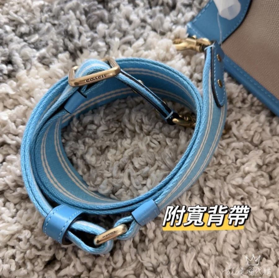 Coach filed 22 專櫃款托特包(賣粉色)-11