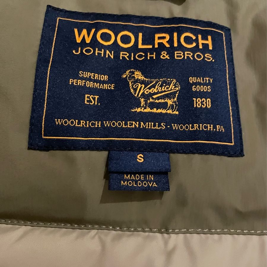 [全新未剪標］Woolrich luxury artic parka極地防風連帽外套 墨綠S號-7
