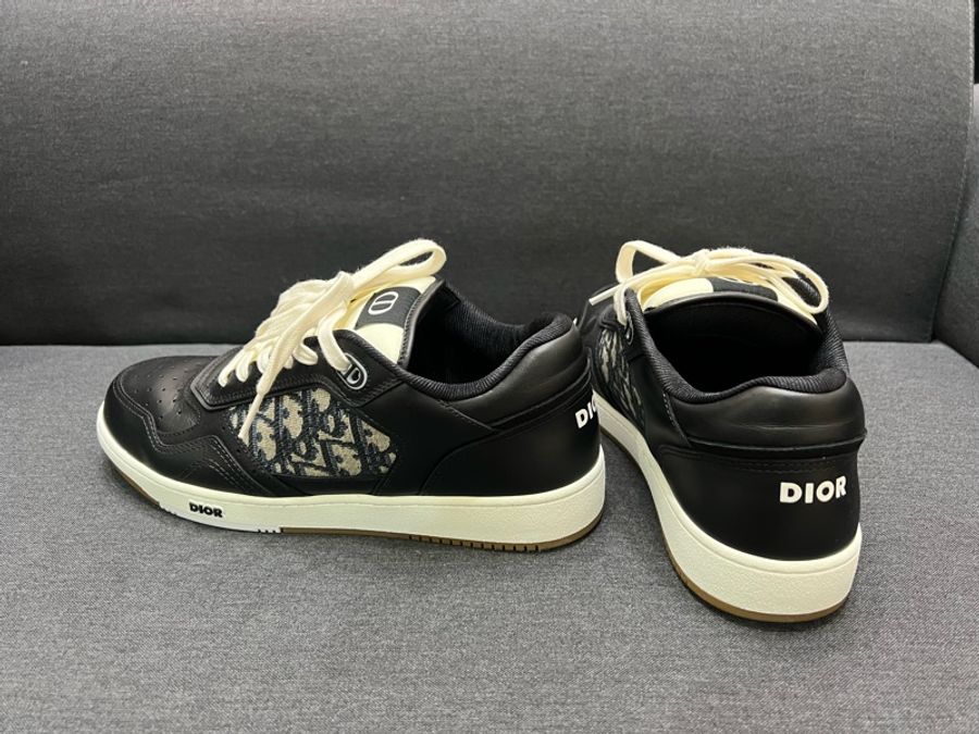 DIOR B27 低筒黑色老花運動鞋 99新 (size 42)-1