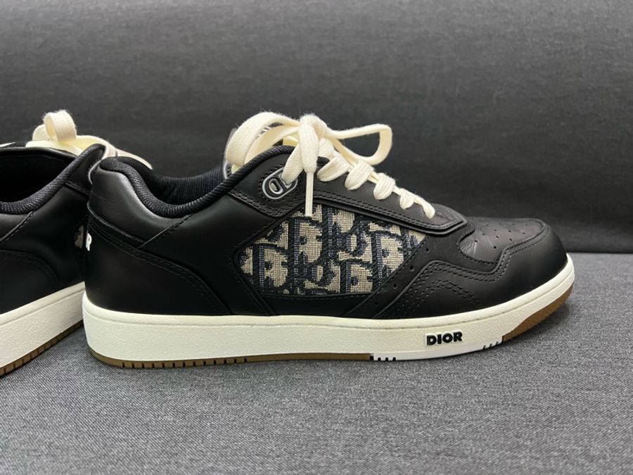 DIOR B27 低筒黑色老花運動鞋 99新 (size 42)-4
