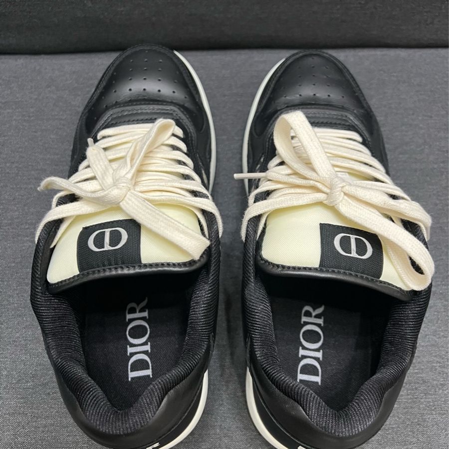 DIOR B27 低筒黑色老花運動鞋 99新 (size 42)-5