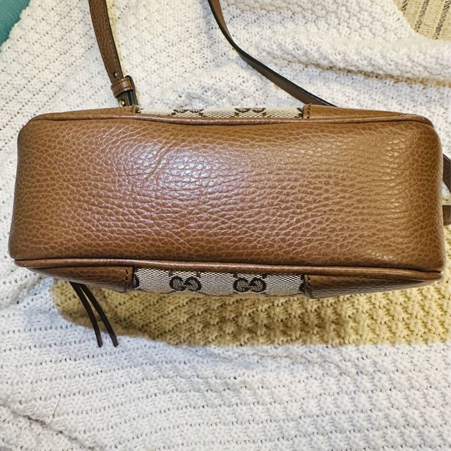 Gucci 相機包 經典 (美拉德色)-4