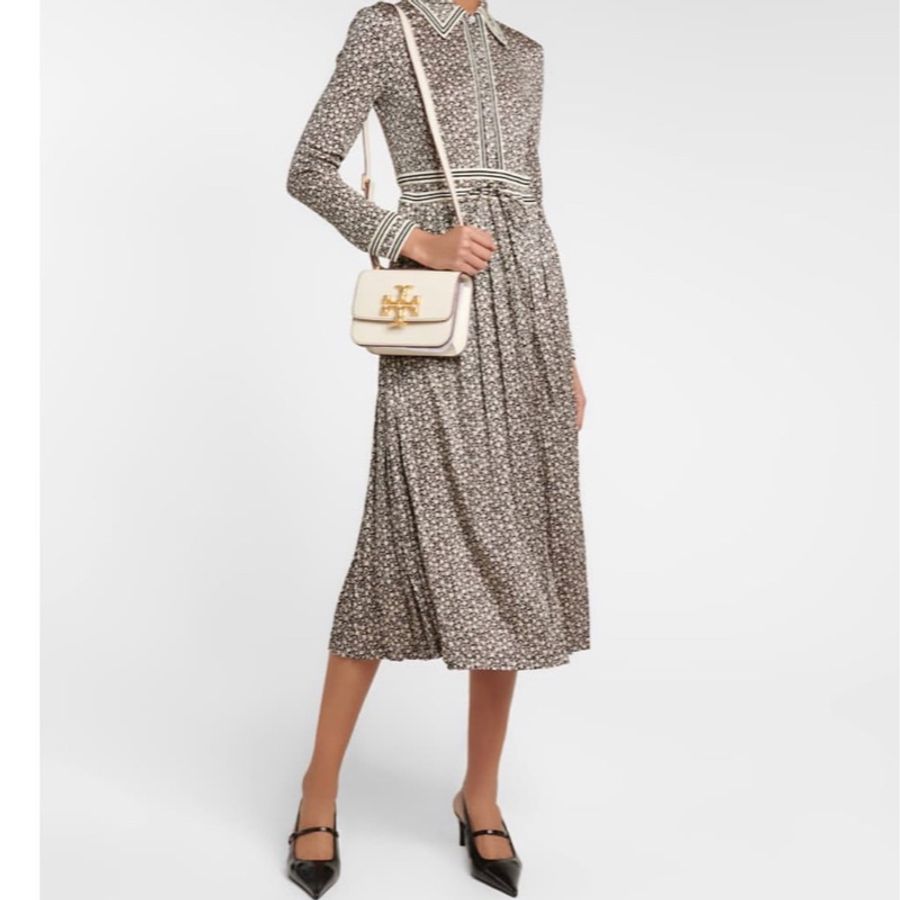 (全新)Tory Burch Eleanor tb 金磚 奶白色 皮帶款 稀有色 稀有款-5