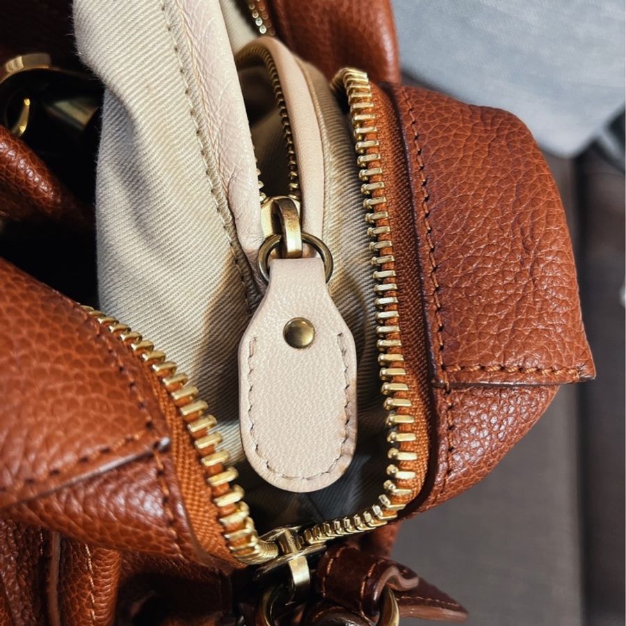 Chloé IT BAG Paraty荔枝紋小牛皮手提/肩背包8HS891 043 PORTE EPAULE-16