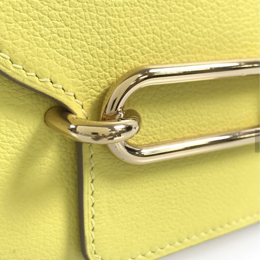 HERMES Roulis Mini Y 刻黃色-25