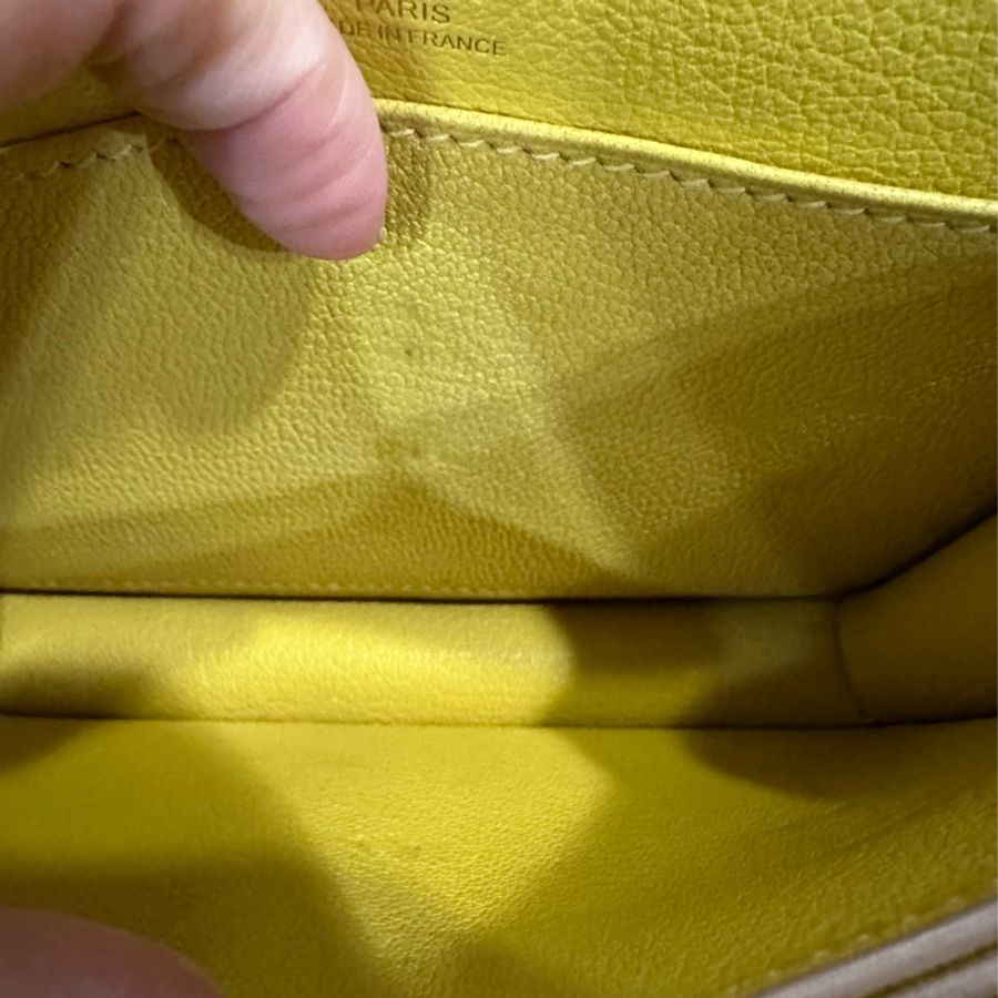 HERMES Roulis Mini Y 刻黃色-27