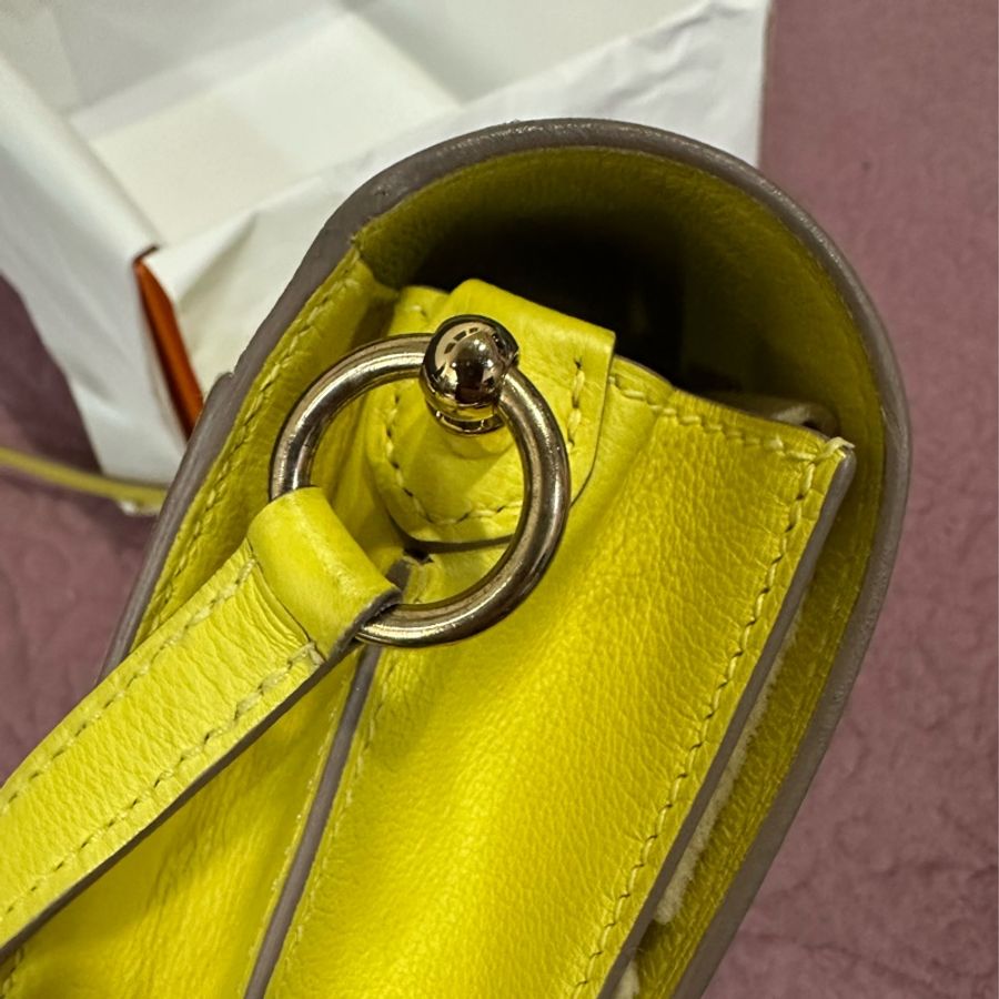 HERMES Roulis Mini Y 刻黃色-30