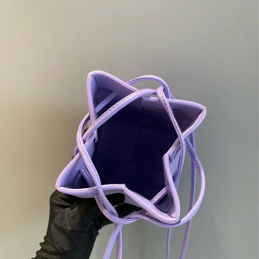 【哥吉拉精品時尚】BOTTEGA VENETA 小水桶包 寶寶紫 (誠可議🔪勿擾)-4