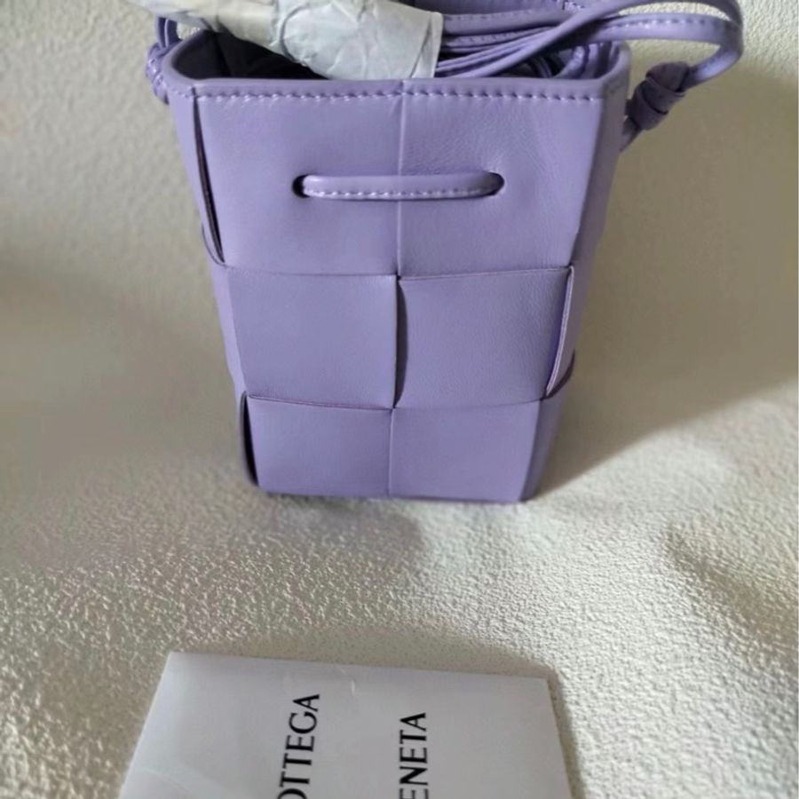 【哥吉拉精品時尚】BOTTEGA VENETA 小水桶包 寶寶紫 (誠可議🔪勿擾)-8