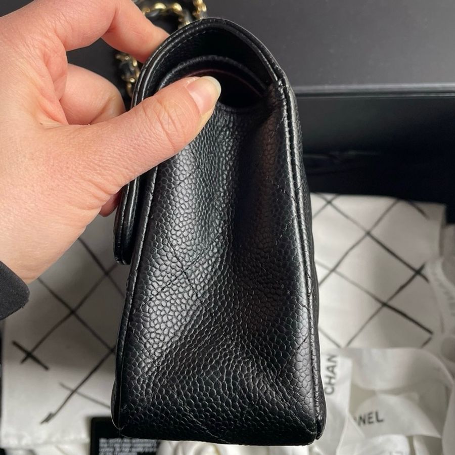 Chanel Caviar CF23 金扣-3