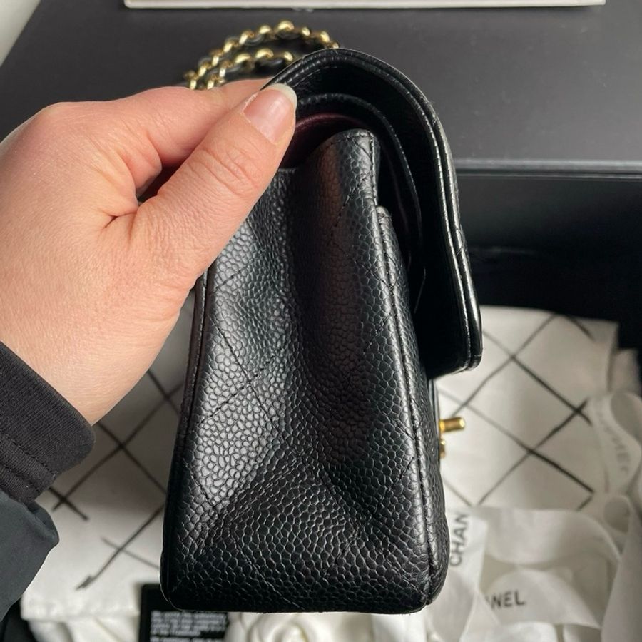 Chanel Caviar CF23 金扣-4