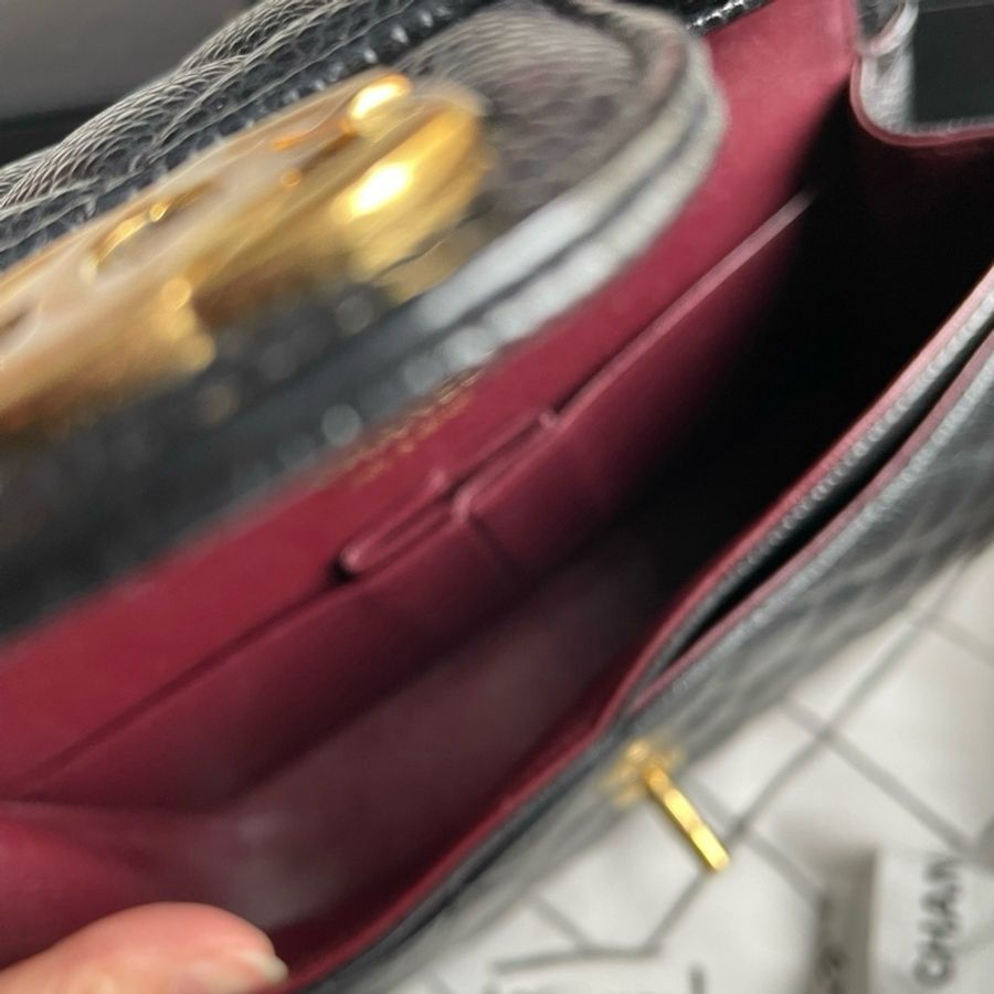 Chanel Caviar CF23 金扣-5