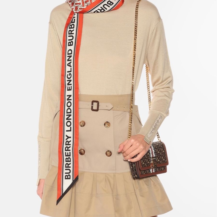 Burberry 絲巾-5