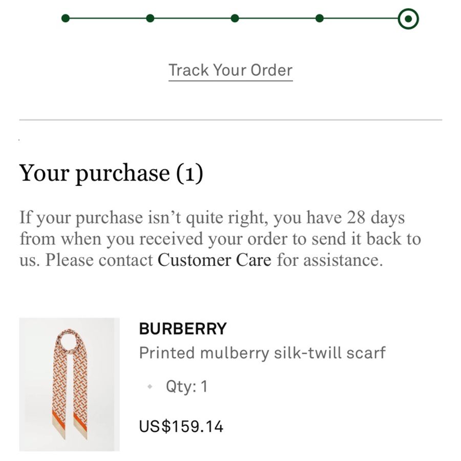 Burberry 絲巾-9