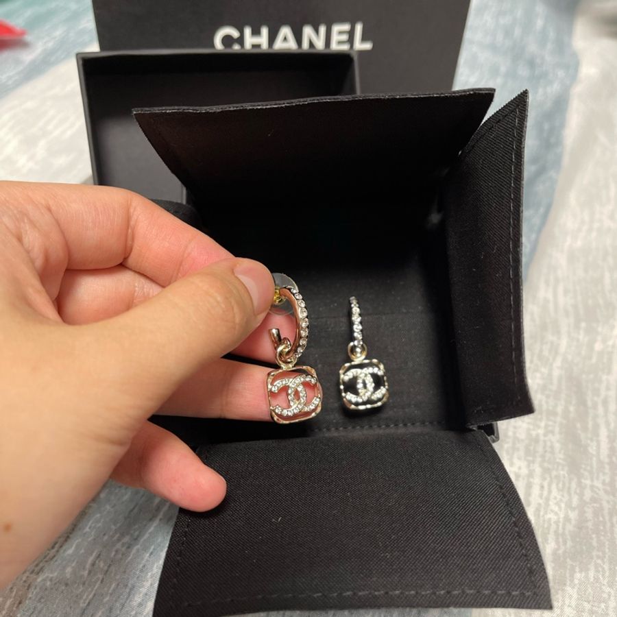 Chanel 23p ABA246 耳環全新未使用-0