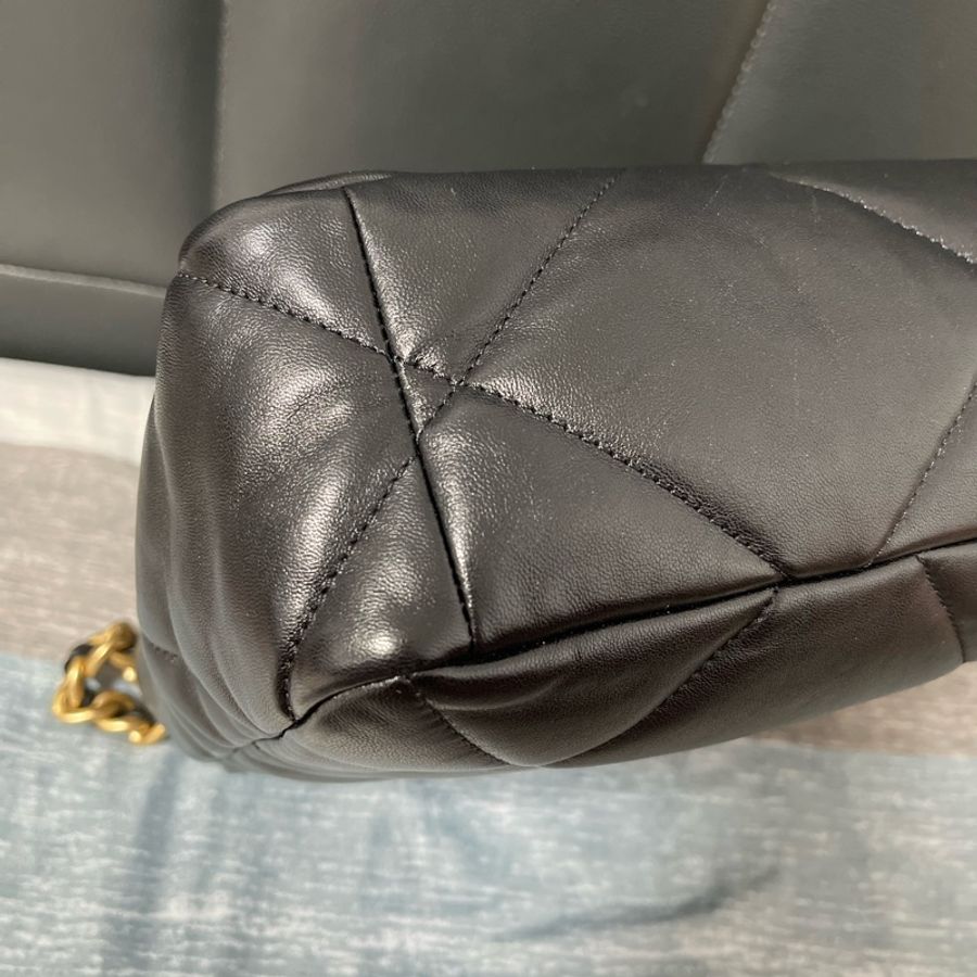 Chanel 19bag 30cm 全配閒置品少用-20
