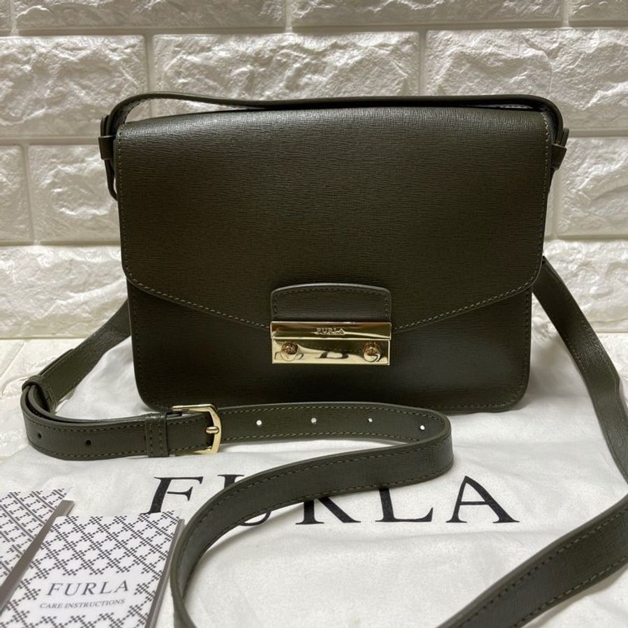 Furla METROPOLIS LEATHER CROSSBODY BAG-0