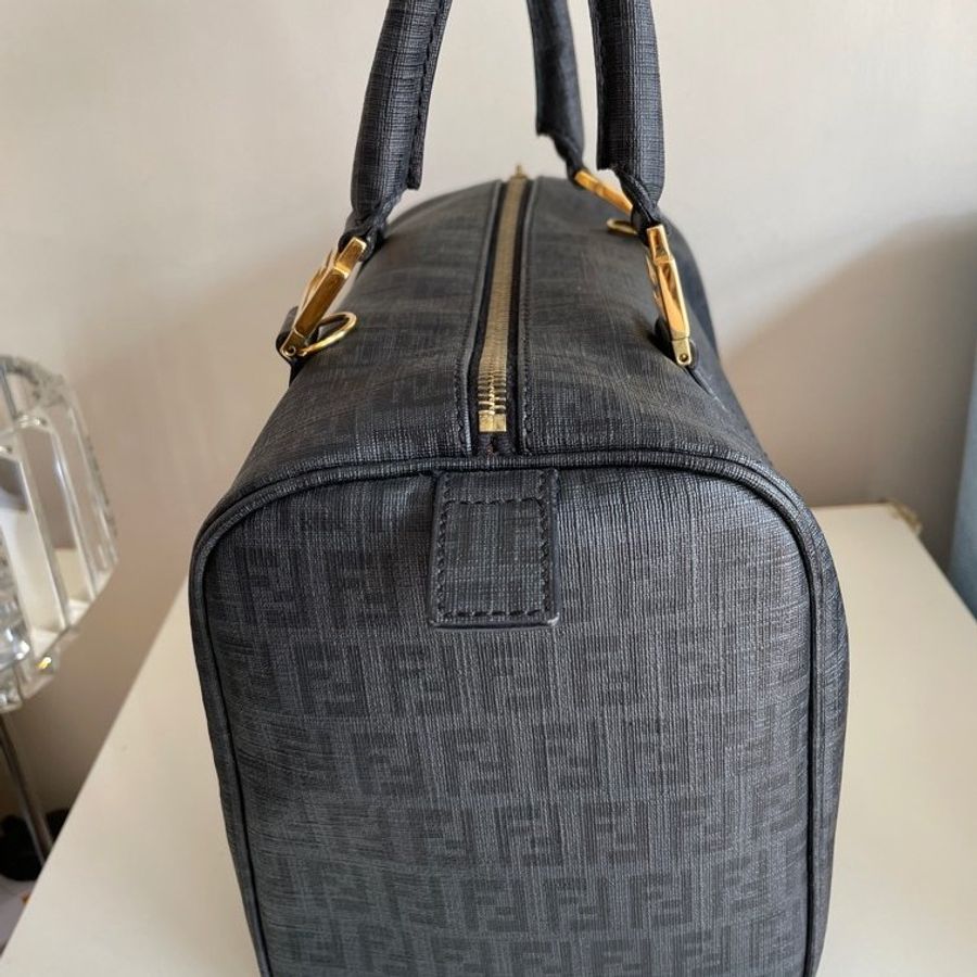 Fendi FOREVER BAULETTO CLOTH HANDBAG-3