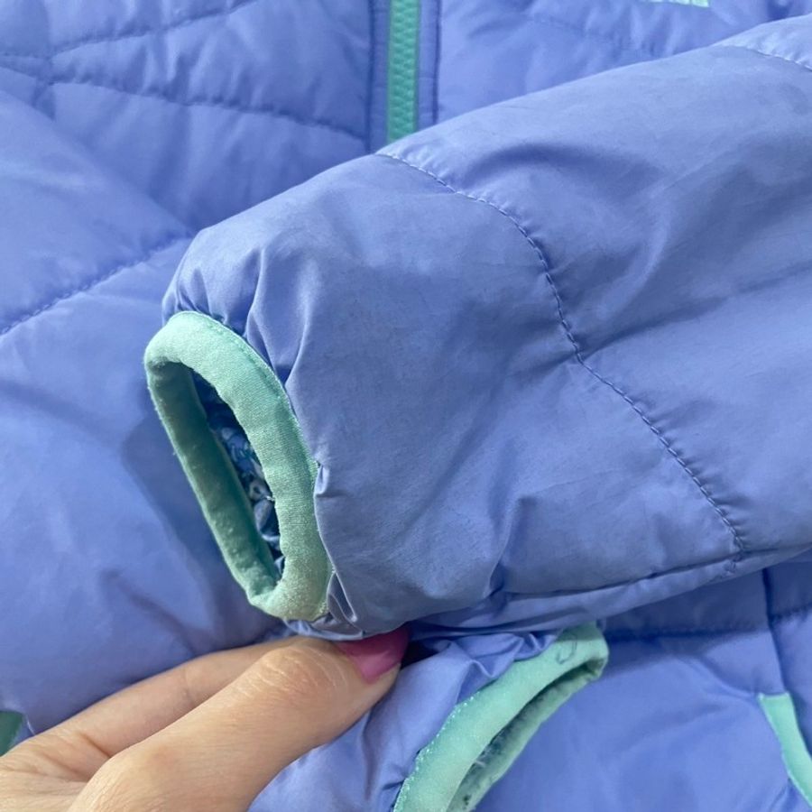 The North Face 兒童透氣保暖舒適連帽鋪棉雙面外套-3