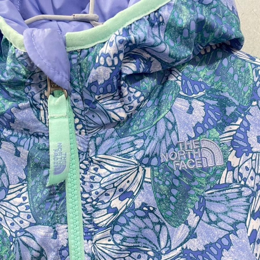 The North Face 兒童透氣保暖舒適連帽鋪棉雙面外套-8