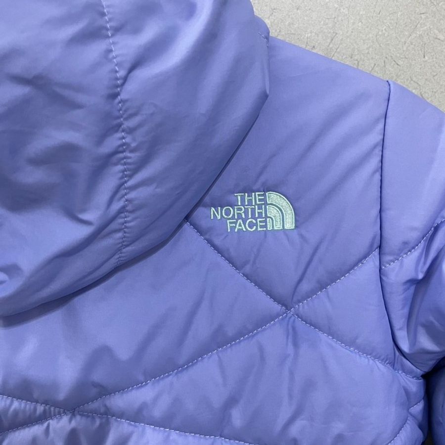 The North Face 兒童透氣保暖舒適連帽鋪棉雙面外套-9
