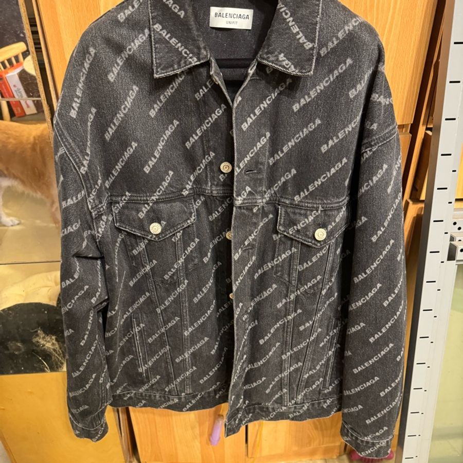 巴黎世家 外套 牛仔外套 當季新品-0