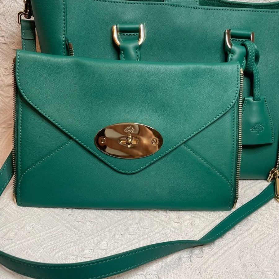 Mulberry WILLOW LEATHER CROSSBODY BAG-12