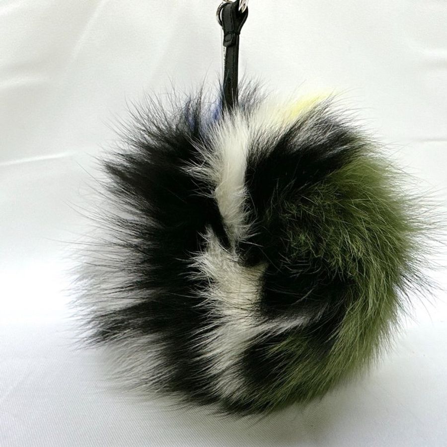 FENDI 怪獸毛絨鑰匙圈吊飾-3