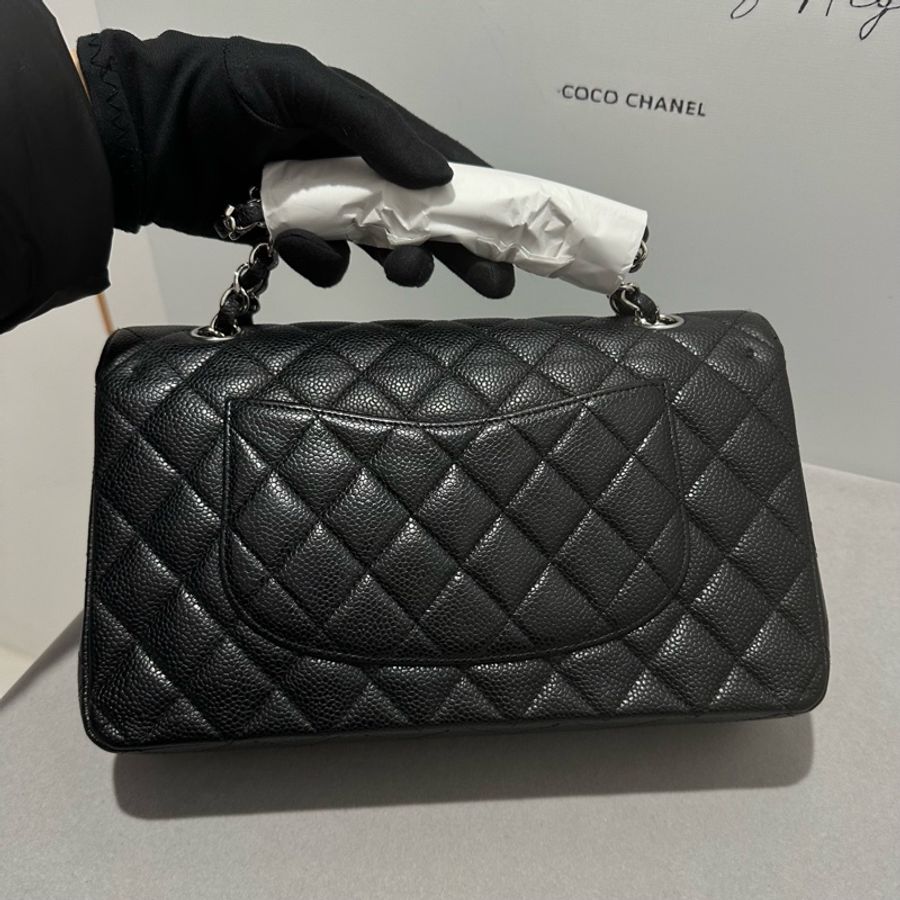 Chanel Caviar 25cm 銀扣-1