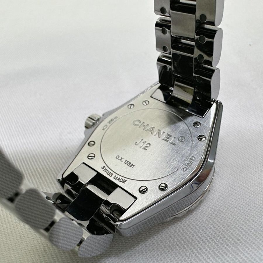 CHANEL J12 鈦金陶瓷石英腕錶-6
