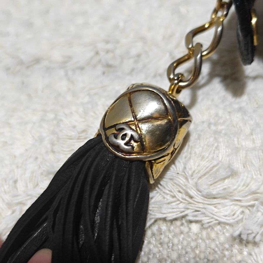 Chanel Vintage 香奈兒蜥蜴皮元寶包 卡標齊-14